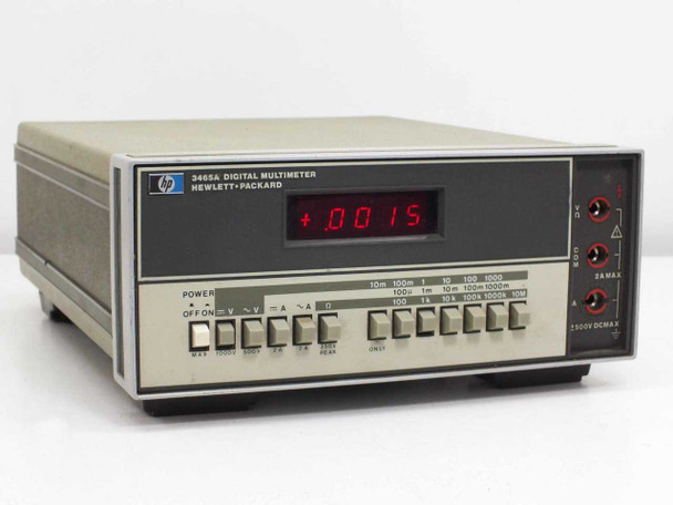 HP Digital AC/DC Multimeter 4.5-Digit 5-Function (3465A)