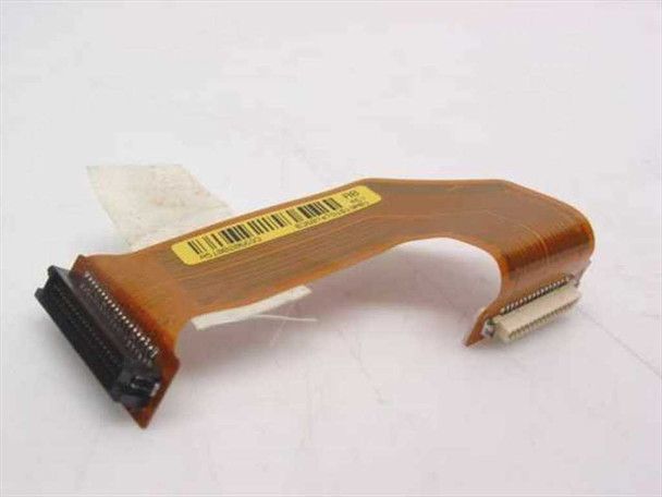 Toshiba Satellite P-100 internal flex adapter cable B360747810 – front view showing copper FPC ribbon and multi-pin connectors