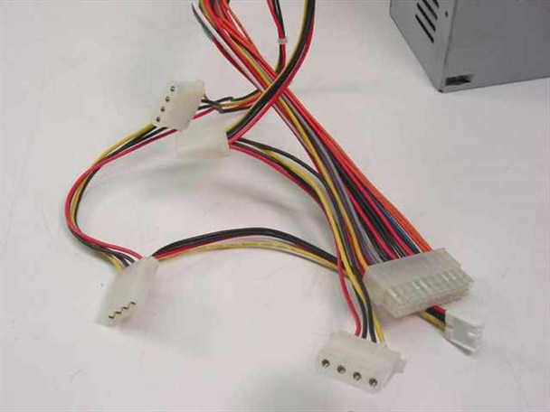 ATX power supply – rear panel showing AC input socket and connector layout