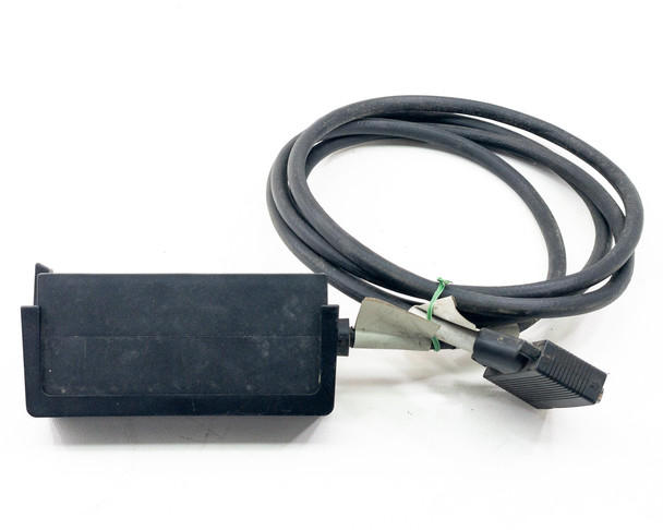 IBM 21F9345 9843 cable – rear/side view of black brick connector module with attached cable