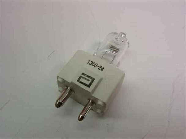Abbott 1366-24 Source Lamp close-up showing lamp module with pin connector base and part number label