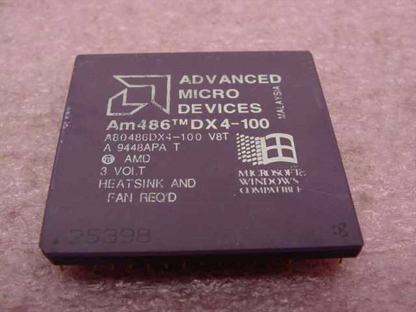 AMD AMD 486 DX4-100 Processor (A80486DX4-100V8T)