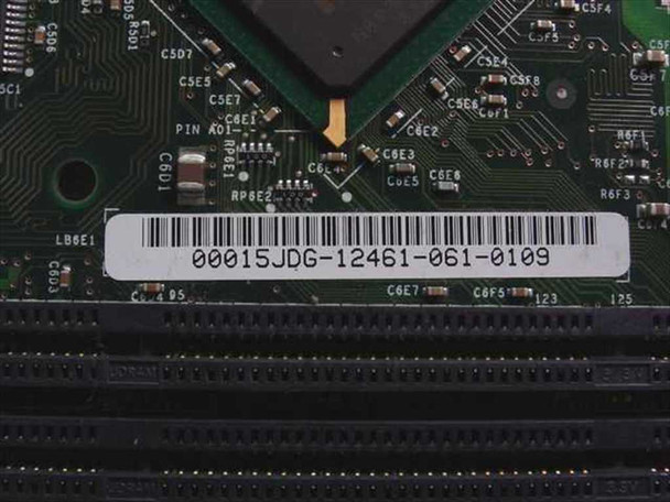 Dell 15JDG Motherboard – close-up of board label showing part number 00015JDG-12461-061-0109