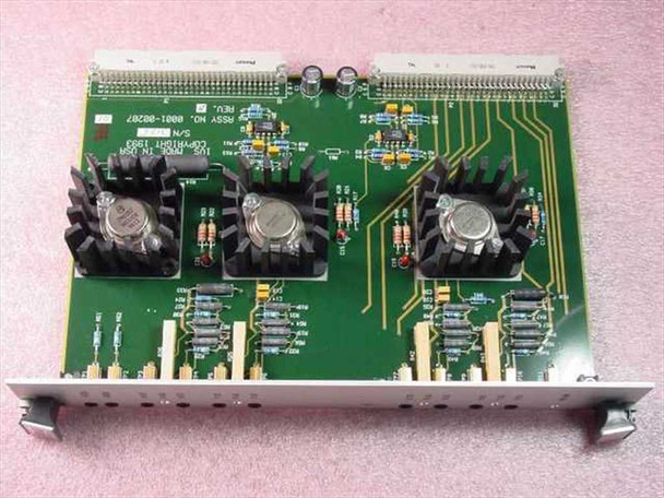 IVS 0001-00207 SFB Board – angled top view showing assembly label reading ASSY NO. 0001-00207 REV B and IVS copyright 1993