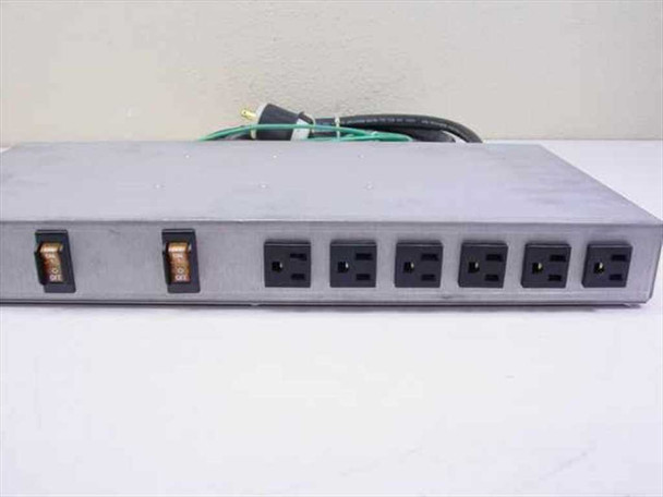 Compaq PDUC30a-1 PDU — front panel detail showing 2 rocker switches and 6 NEMA outlets