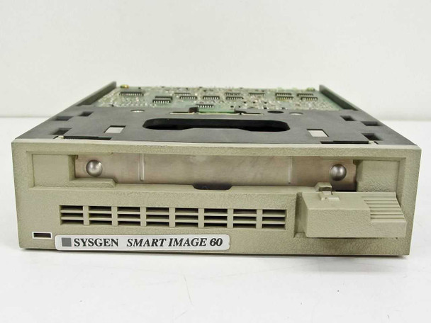 Sysgen Smart Image 60 tape drive right-side view showing front bezel with Smart Image 60 badge and cartridge slot