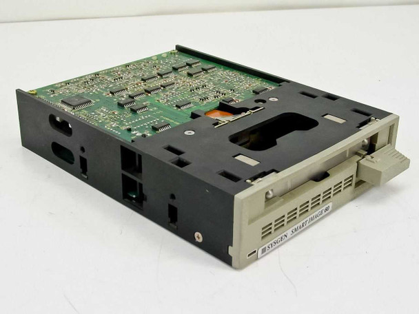 Sysgen Smart Image 60 internal tape drive front-right three-quarter view showing bezel and controller PCB