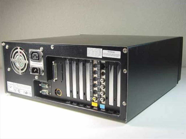 PictureTel System S2000 Venue 2000 — rear panel showing power supply, expansion slots, ISDN port, S-Video, RCA audio/video connectors, and DB25 port