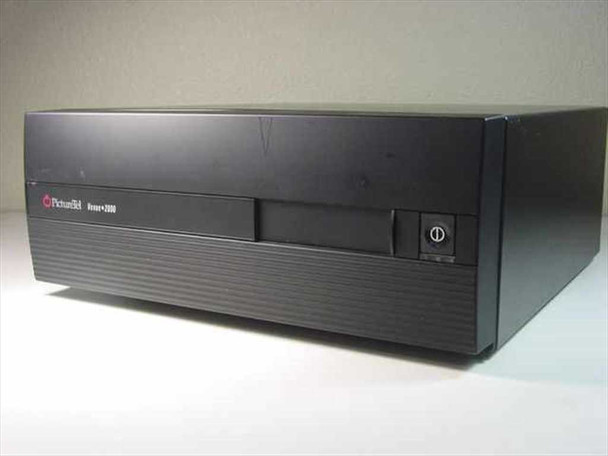PictureTel Venue 2000 System S2000 video conferencing computer — front panel view showing PictureTel logo, drive bay, and power button