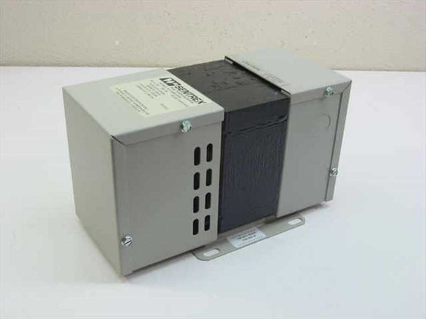 Wiremold Sentrex ILT-0250-MMB 250VA power conditioner – front and left side view showing vented enclosure and mounting bracket