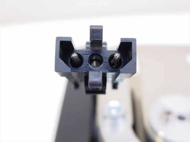 IDE 50-15-04140 Electro Magnet Assembly – close-up of black connector bracket showing two circular mounting holes and connector interface detail