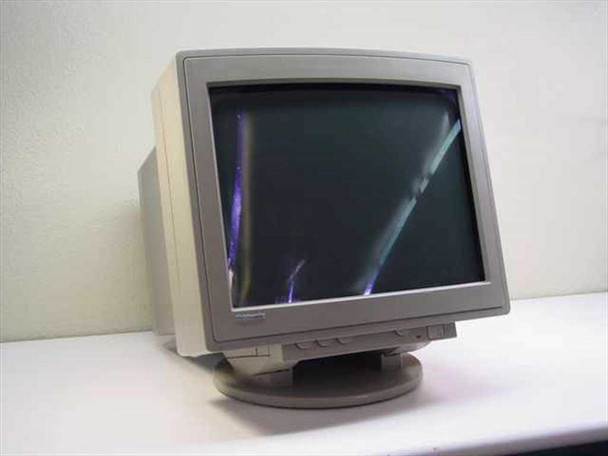 Tektronix 119-2451 Trinitron 19-inch CRT monitor – front three-quarter view showing bezel and tilt-swivel base