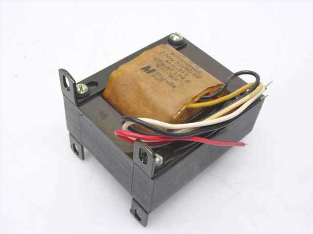 Magnetek N-6U Stepdown Autoformer close-up showing transformer body, lead wires, and mounting feet