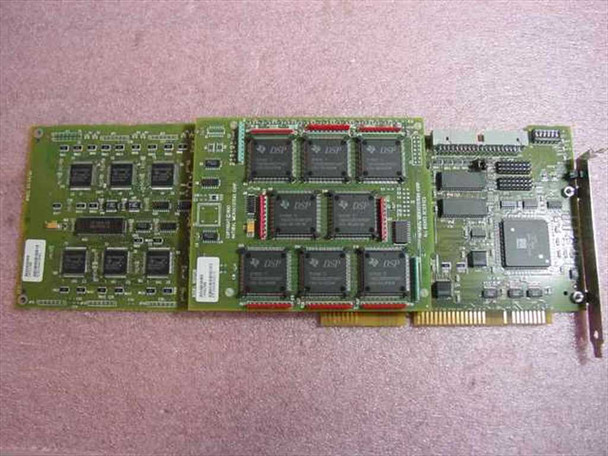 Clarent AG-24/30 DSP Card with 8DSPDB Daughter Board – full assembly view showing Texas Instruments DSP chipsets on both boards