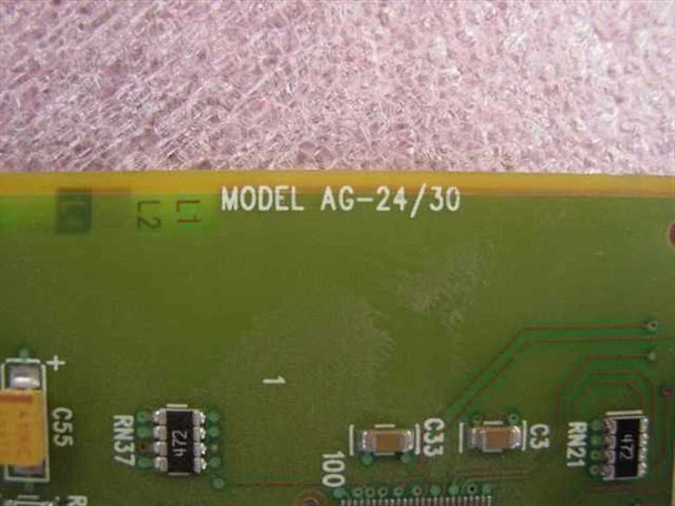 Clarent AG-24/30 DSP Card – close-up of board edge confirming Model AG-24/30 silkscreen designation