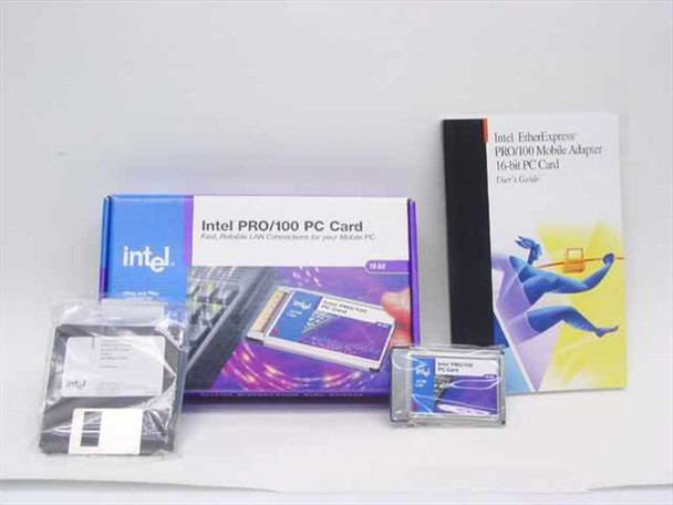 Intel EtherExpress PRO/100 Mobile Adapter 16-bit PC Card (670666-003)