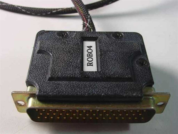 ROB04 labeled high-density D-Sub connector and cable harness included with the Advanced Imaging Robo4 controller