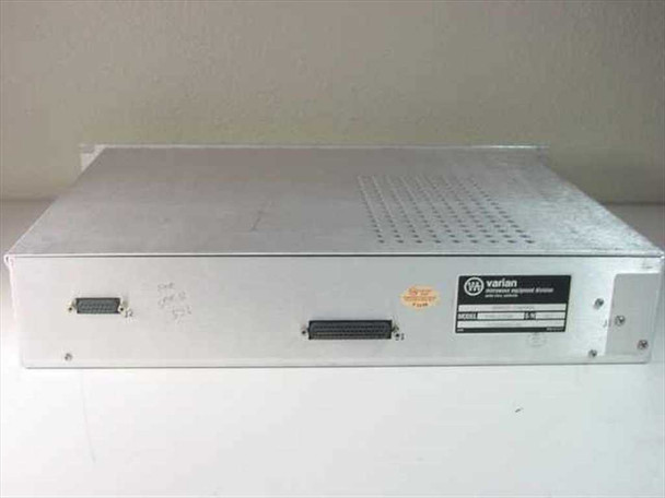 Varian VJW-2722H Remote Control Unit — rear panel view showing two multi-pin D-sub connectors and Varian label