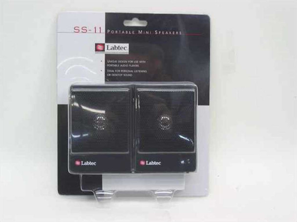 Labtec Portable Mini Speakers - New (SS-11)