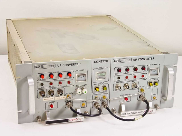 LNR UC6-D1 Dual C-Band Redundant Satcom Upconverters 120V w/004003-1 004003-2