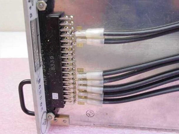 Rack Unit Extender Module 262303 — detail of AMP 380344-1 connector and ribbon cable terminations, date code 8339 visible