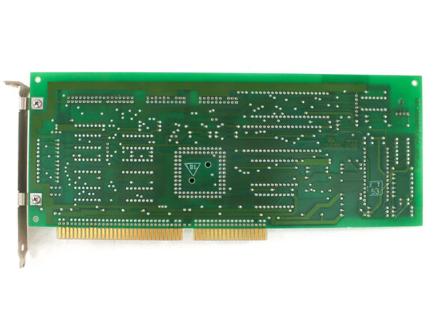 Western Digital WD1003-WAH — solder side (bottom) of PCB showing trace routing and ISA gold-finger edge connector