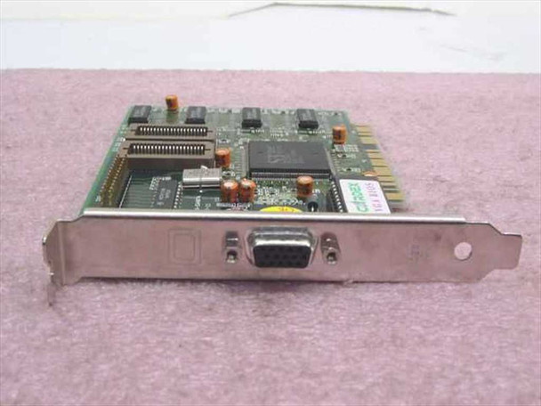 Cardex S3 Trio64 PCI VGA video card 9407-11 — front view showing PCB, S3 Trio64 chipset, and single 15-pin VGA output bracket