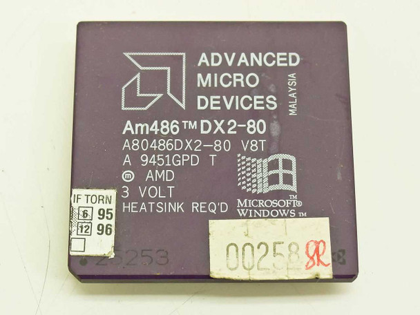 AMD 486 DX2-80 80MHz CPU (A80486DX2-80 V8T)