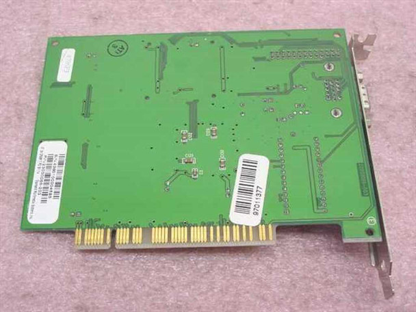 Diamond Stealth 64 DRAM PCI video card solder-side PCB view showing PCI edge connector and component layout