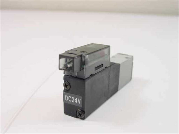 Taiyo USR320-NM solenoid valve side view showing DC24V label on solenoid coil housing
