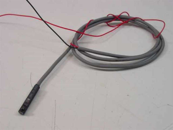 SMC D-A93 magnetic sensor auto switch showing full gray cable with red and black lead wires