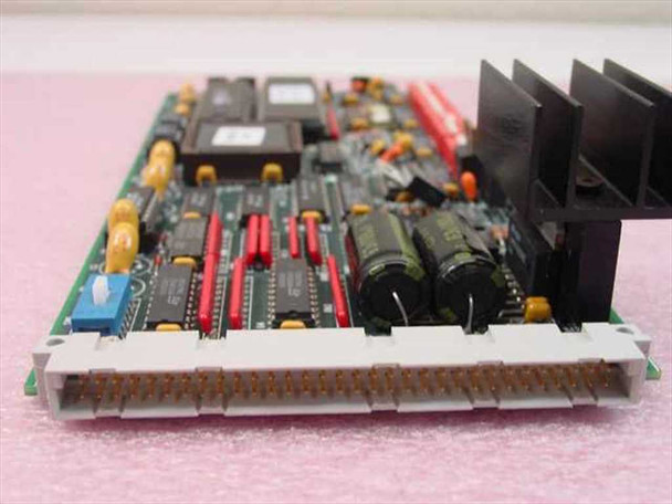 Brooks Automation 001-3404 CompactPCI card – angled view of CompactPCI edge connector and component side