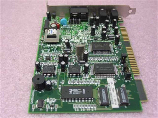GVC 126B1640000A ISA modem card – top-down view of PCB showing main chipset and component layout