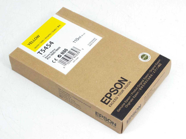 EPSON C13T545400 Yellow 110 ml Vol. Ink Cartridge For Epson Stylus Pro 7600/9600