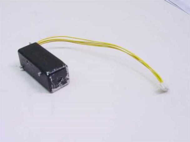 TBA 2800 IR receiver housing assembled with yellow wire harness connector – front view