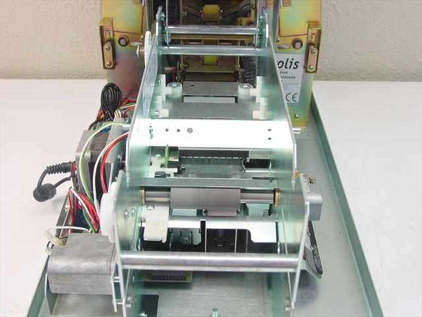 Evolis Pebble 2 Kiosk full assembly – top-down view showing print module, card dispenser, and drive components