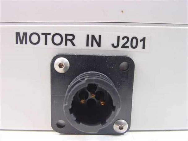 Palomar Products Microweld Control Relay Unit – close-up of Motor In J201 3-pin circular connector port