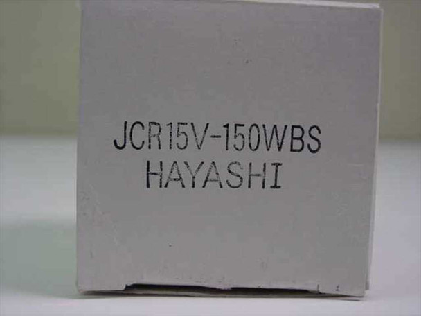 Hayashi JCR15V-150WBS original box close-up showing model number and brand name