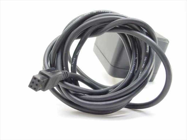 Microcom 13-0000022-001 power supply showing full cable length and 6-pin female connector end