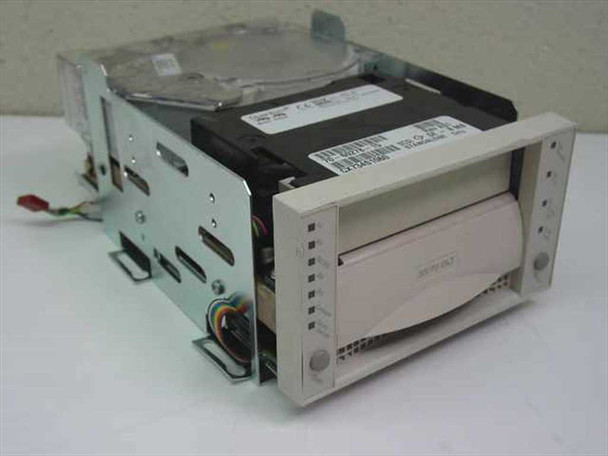 Quantum TH6AA DLT 7000 internal SCSI tape drive – front and right side view showing cartridge door and front panel