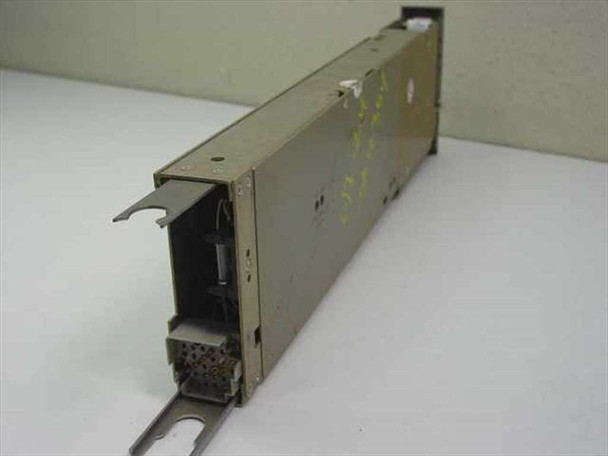 Honeywell Vutronik instrumentation amplifier plug-in module — left side view showing housing and plug-in connector at rear