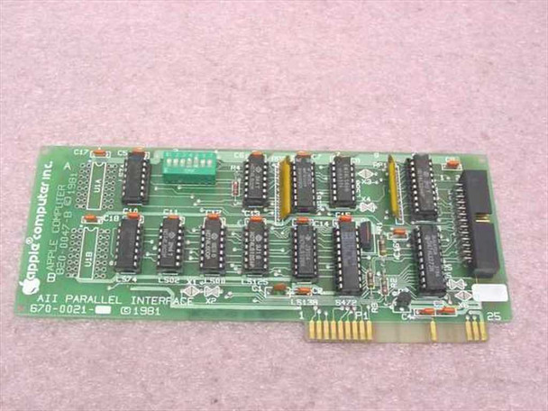 Apple 670-0021 AII Parallel Interface Card (820-0047-B)