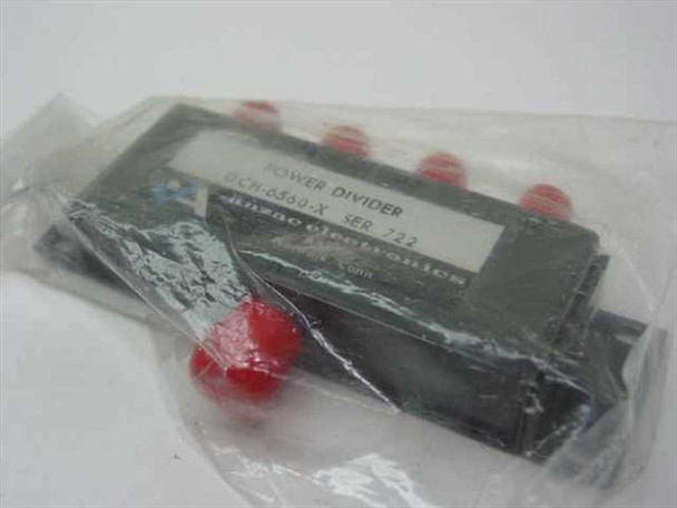 Anzac DCH-6560-X Power Divider for RF Microwave Satcom Systems w/Mounting Ears