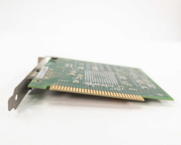 IBM 92F5922A ISA network card — side edge view showing ISA gold-finger edge connector
