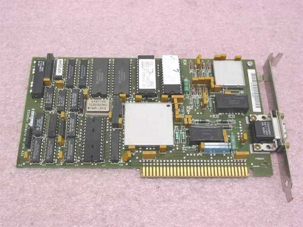 IBM 39F8370 ISA Token Ring network card – full top-side PCB view showing chips, ISA edge connector, and bracket