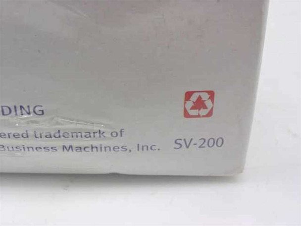 Performance SV-200 PC Mission Joystick box side panel showing model number SV-200 and recycling mark