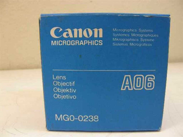 Canon Micrographics MGO-0238 Microfiche Reader AO6 Micro Lens AO6