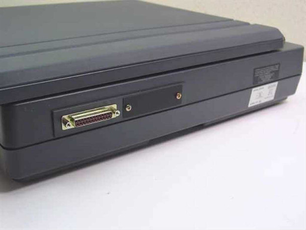 Savin SP2100 – left side showing 36-pin parallel (Centronics) interface connector