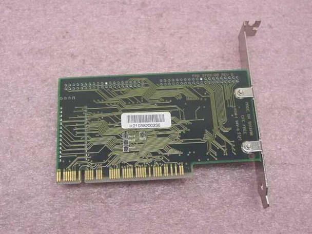 Promise Ultra33 9709-00 PCI IDE controller card — solder-side/rear view with barcode label and PCI edge connector