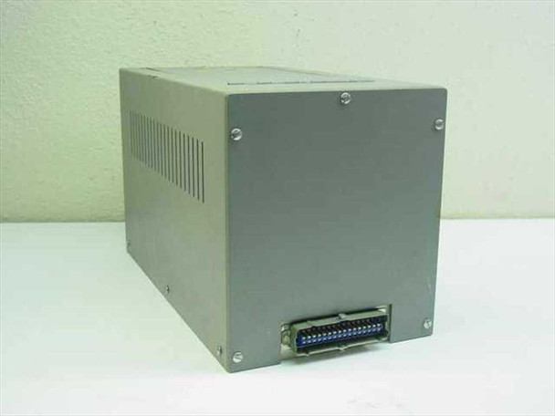 Perkin-Elmer 8x14 printer – rear view showing large parallel card-edge interface connector
